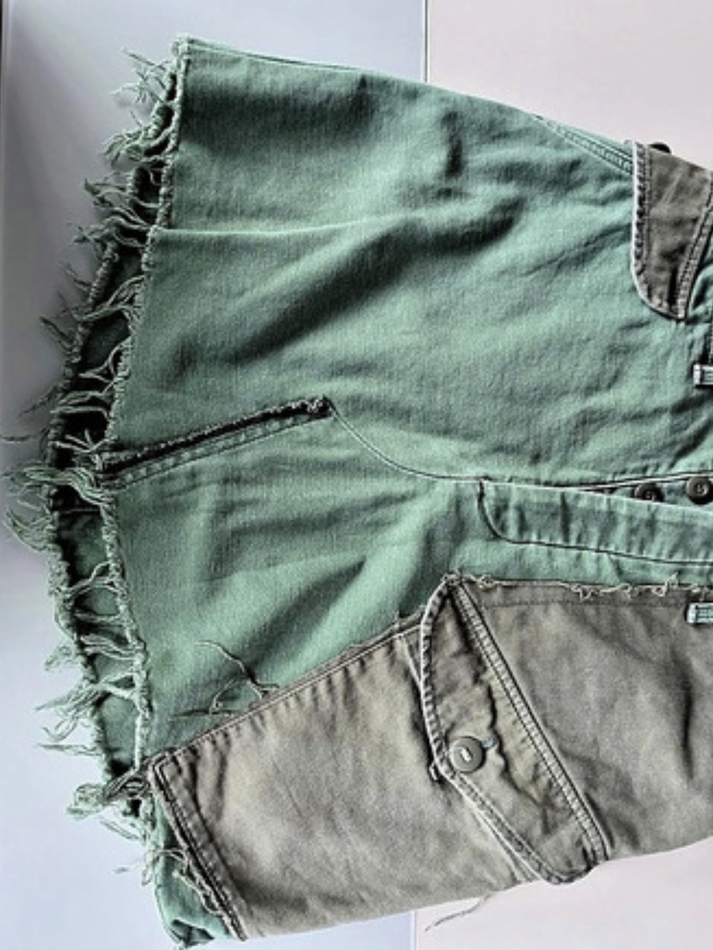Mother The G.I. Jane Mini Skirt Waist 28